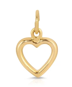 Cut Out Heart Charm