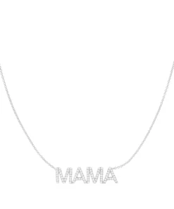 Pavé MAMA Necklace