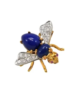 golden bee pin