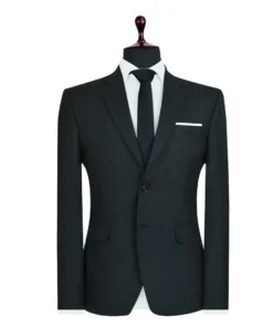 Stygian Black Formal Suit for Men