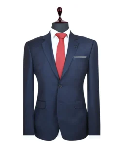 Eternal Navy Blue Wool Suit