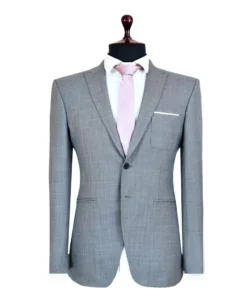 Light Grey Wool Suit