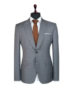 Grey Plaid Suit