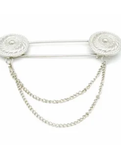 Coat Pin Chain Silver For Men