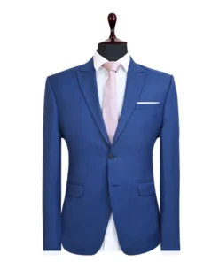 Blue Houndstooth Suit